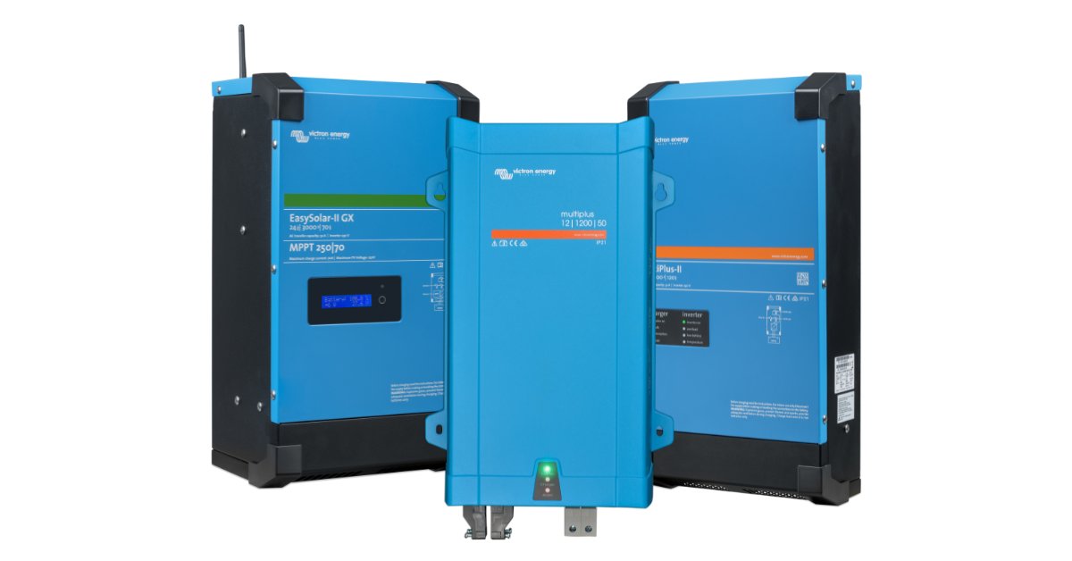 Victron Inverter Chargers MPPTs