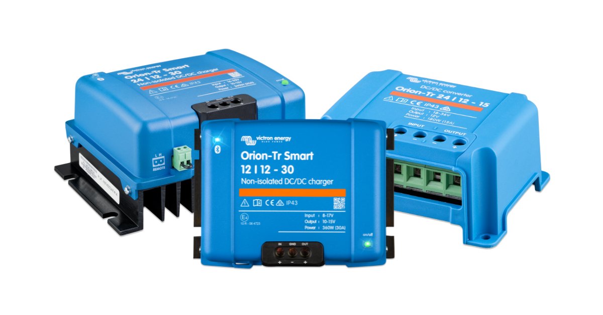 Victron DC/DC Chargers and Converters