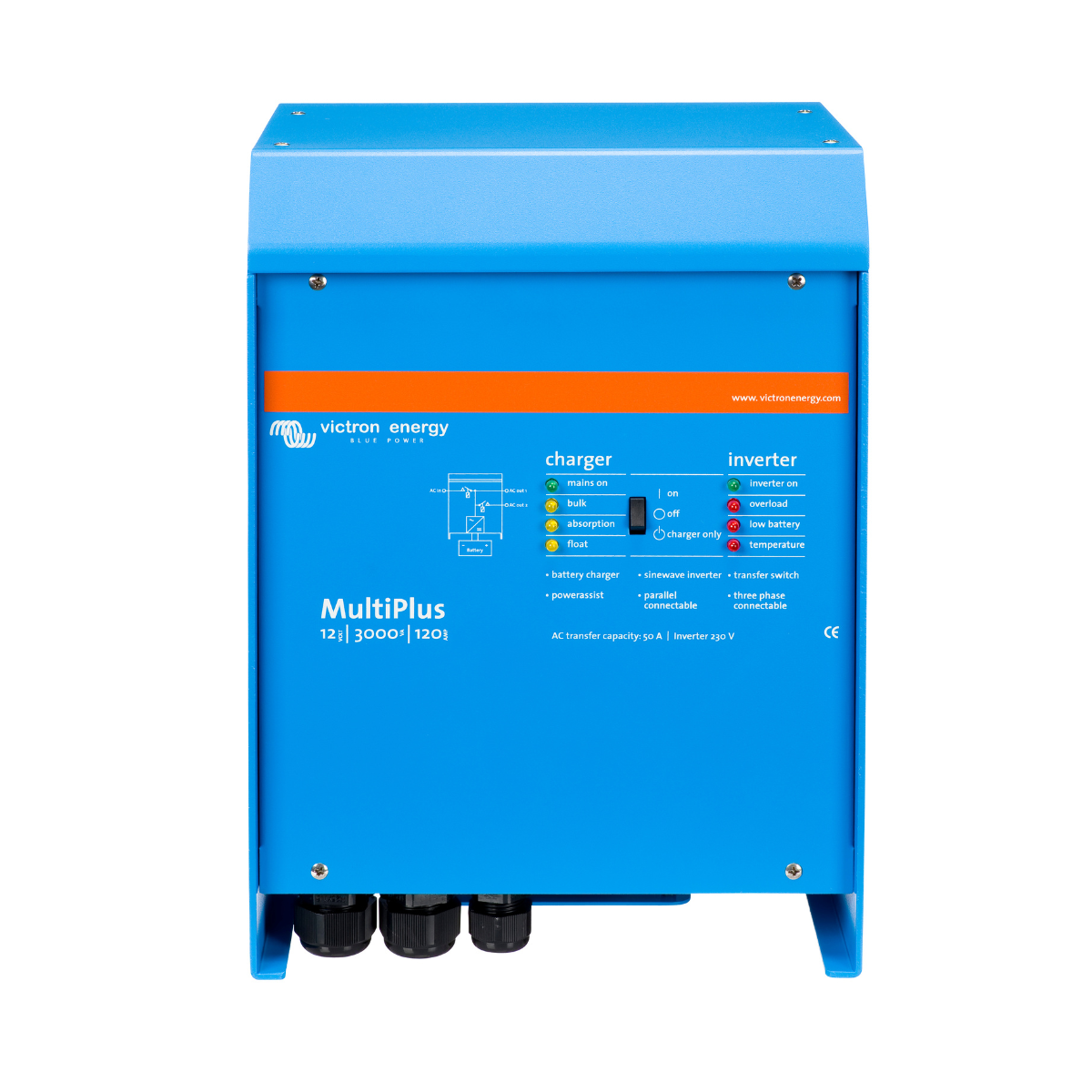 MultiPlus 12/3000/120-16 230V Inverter / Charger