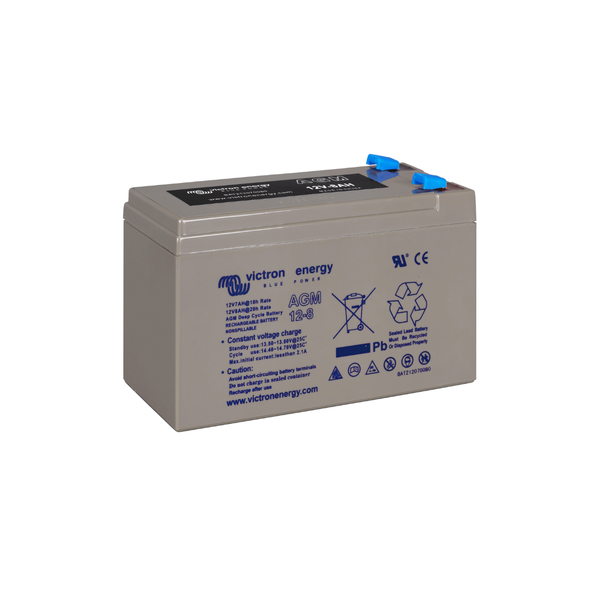 Victron Energy 12V/8Ah AGM Deep Cycle Battery