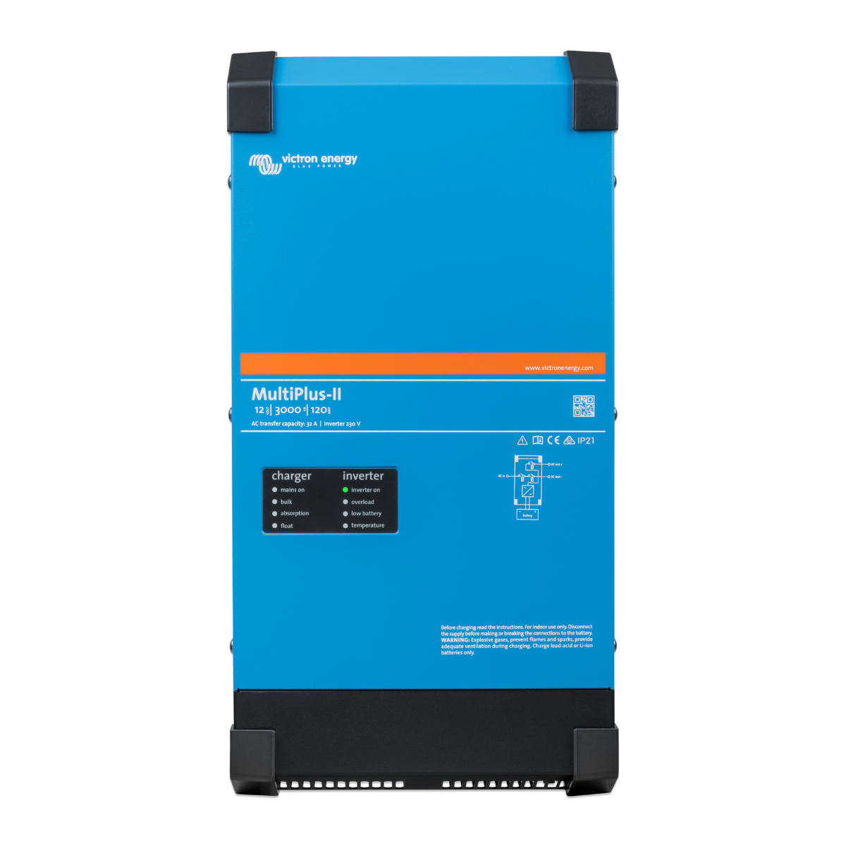MultiPlus-II 12/3000/120-32 230V Inverter / Charger