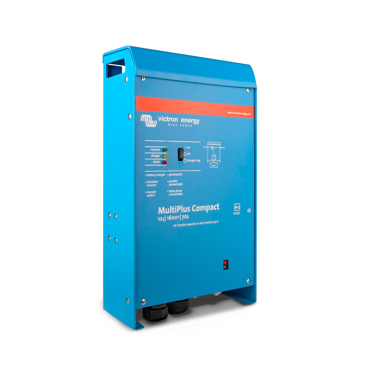 MultiPlus Compact 12/1600/70-16 230V Inverter / Charger