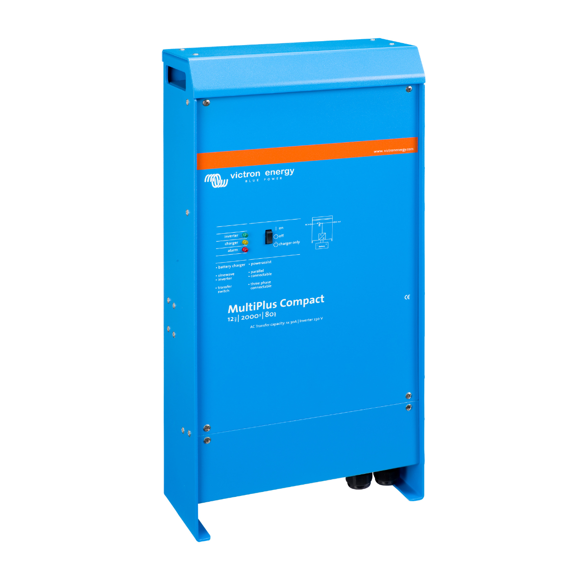 MultiPlus Compact 12/2000/80-30 230V Inverter / Charger
