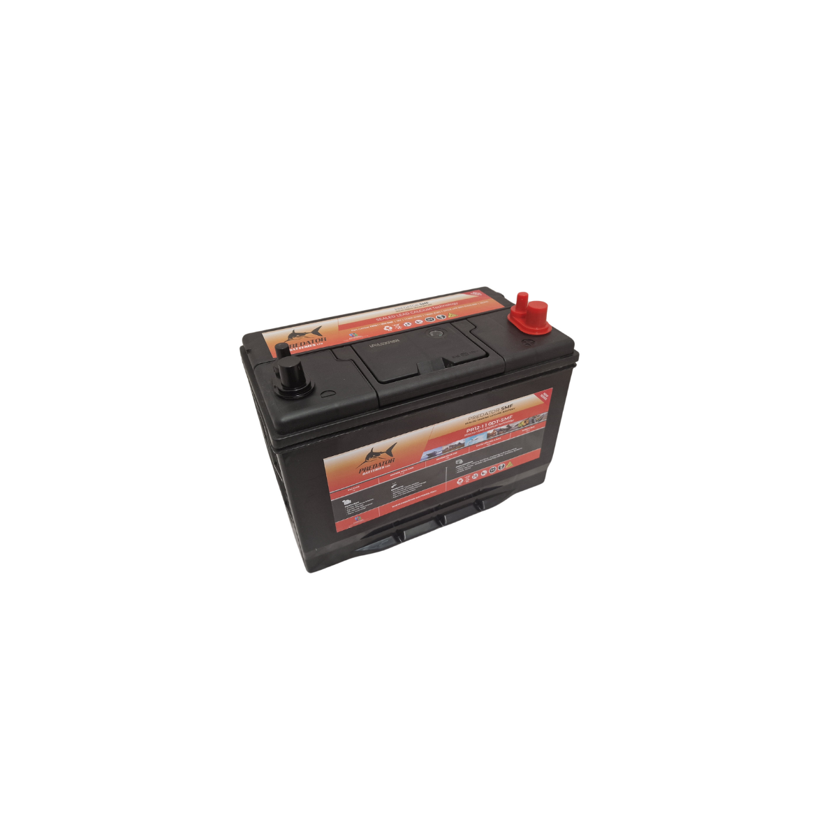 Predator PR12V 110Ah DT SMF Leisure / Marine Battery