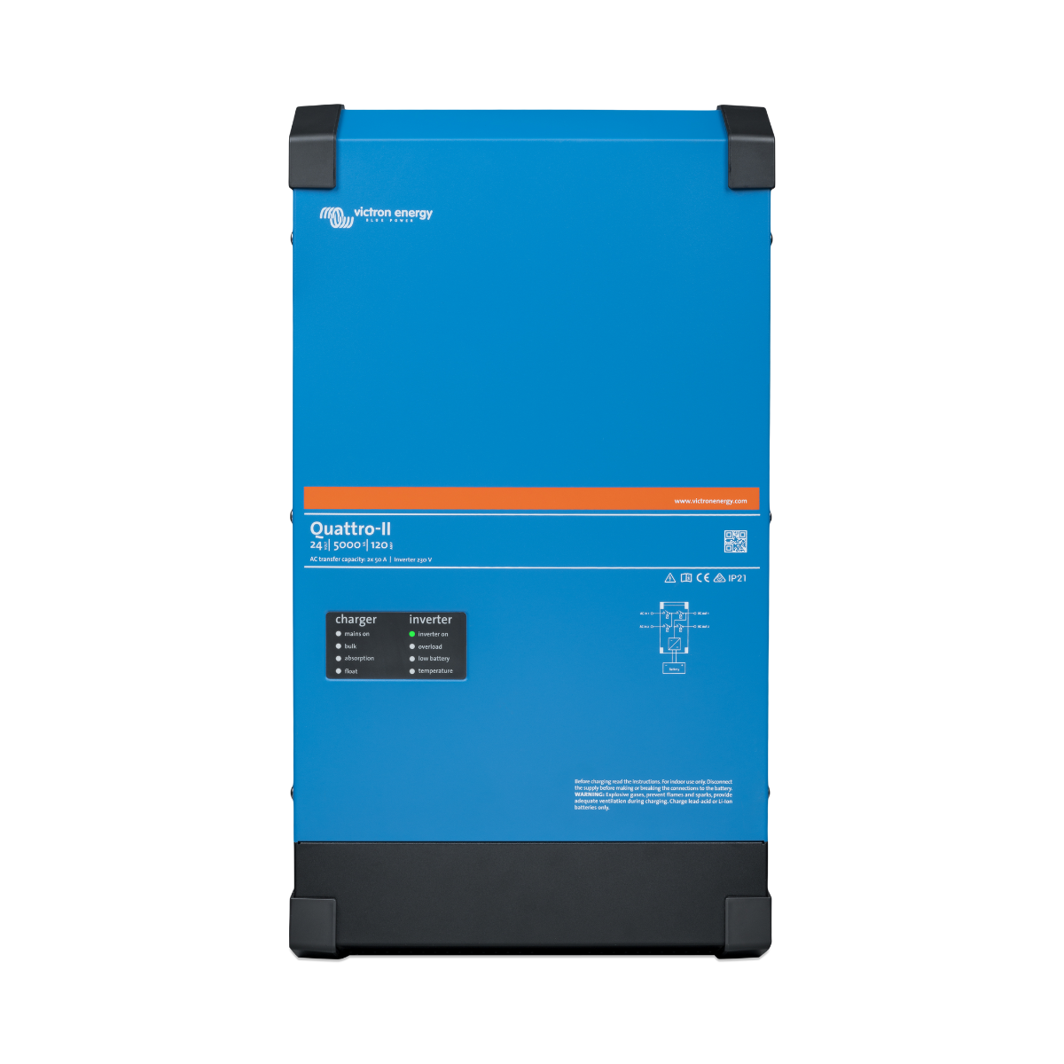 Quattro-II 24/5000/120-100 230V Inverter / Charger