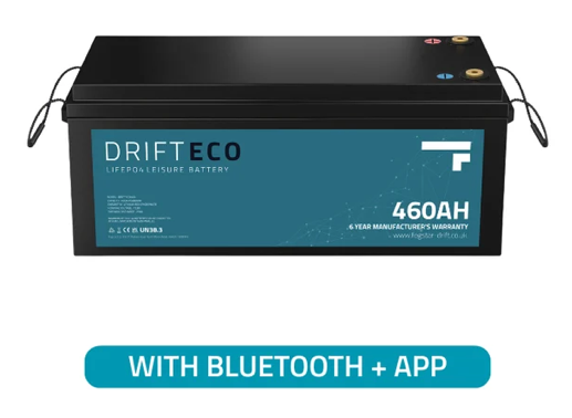 Drift ECO 12V 460Ah Lithium Leisure Battery + Bluetooth