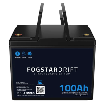 Fogstar Drift 12V 100Ah Lithium Leisure Battery