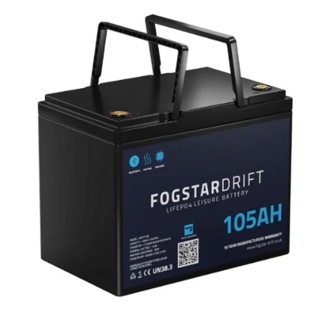 Fogstar Drift 12V 105Ah Lithium Leisure Battery