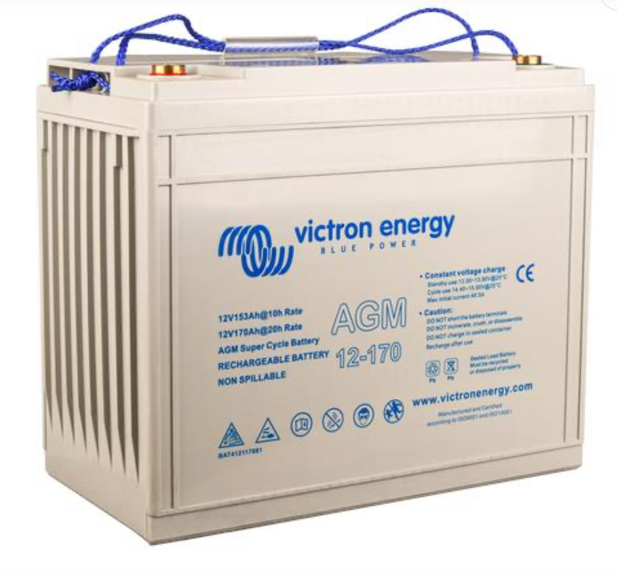 Victron 12V/170Ah AGM Super Cycle Batt. (M8)