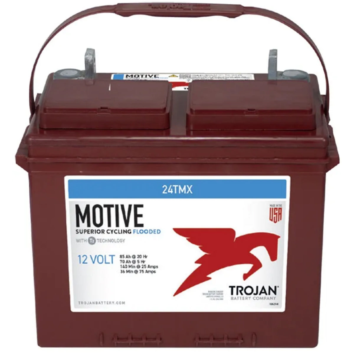 Trojan 24TMX 12v Deep Cycle Flooded Battery