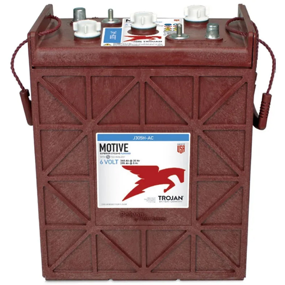 Trojan J305H-AC 6V Deep Cycle Flooded Battery