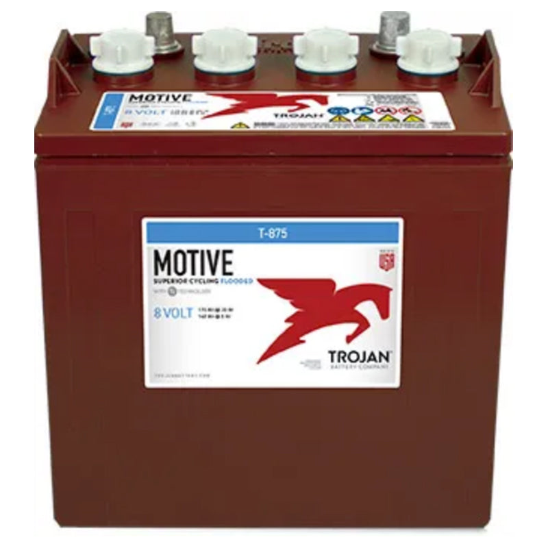 Trojan T875 8v Deep Cycle Flooded Battery