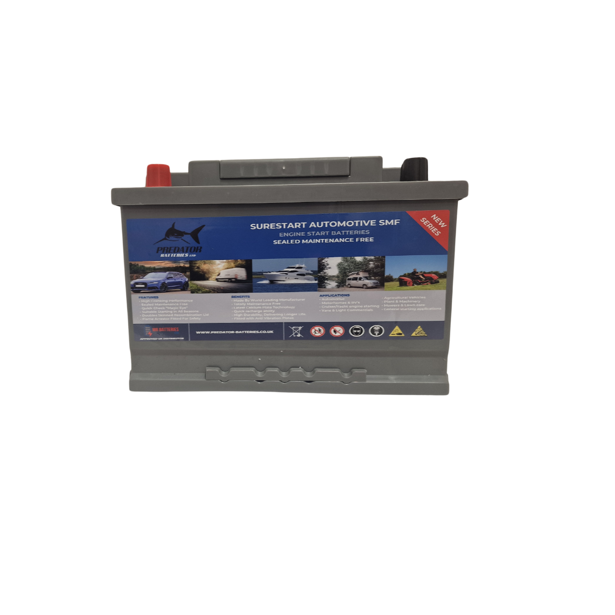 Predator Surestart PRSMF 086 Starter Battery