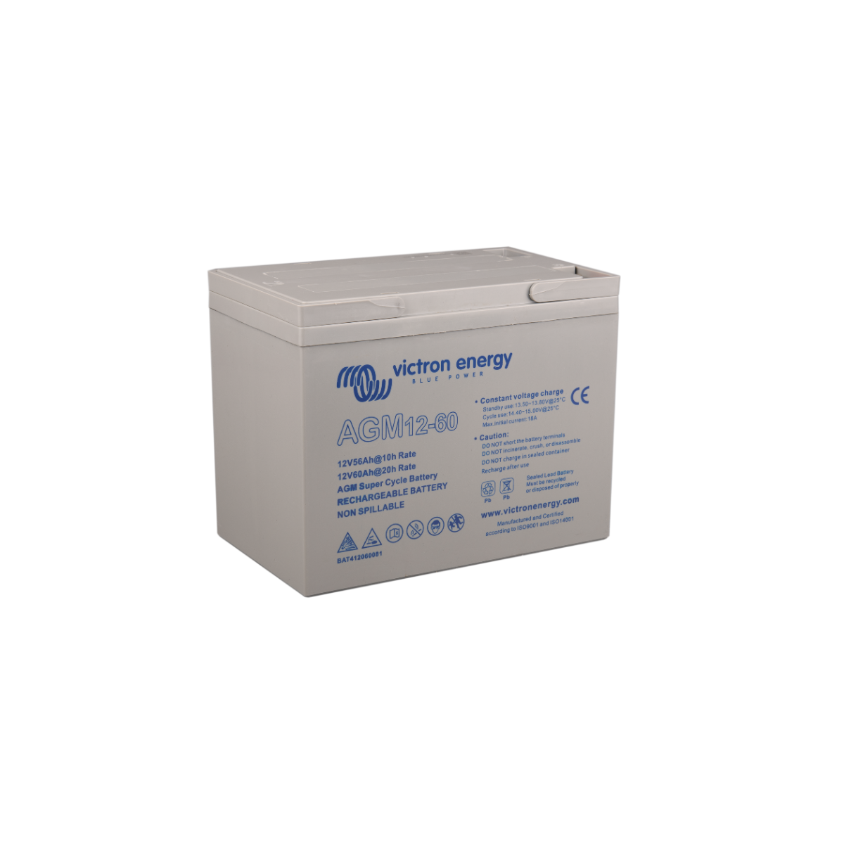 Victron Energy 12V/60Ah AGM Super Cycle Battery