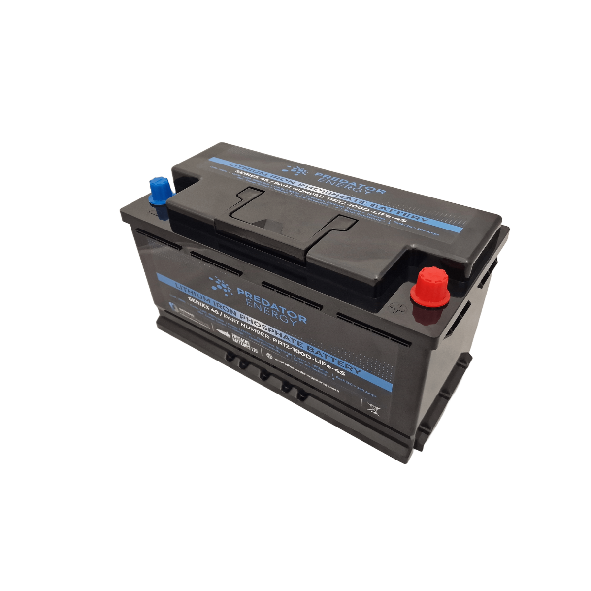 Predator PR12-100D-Life-4S Low Box Lithium Battery
