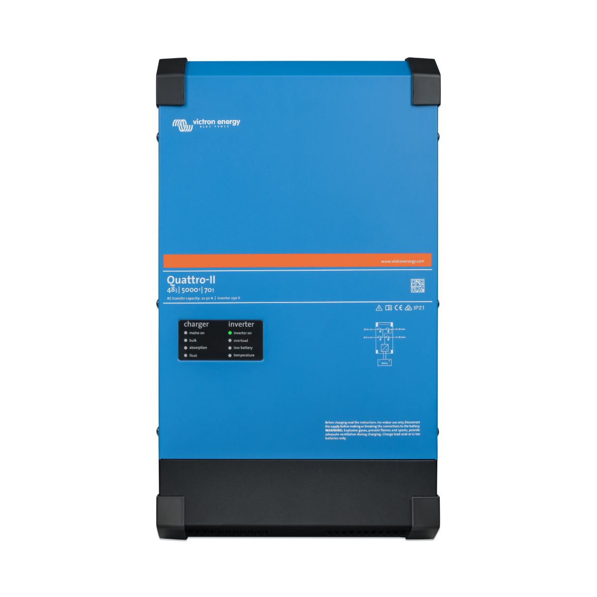 Quattro-II 48/5000/70-50 230V Inverter / Charger