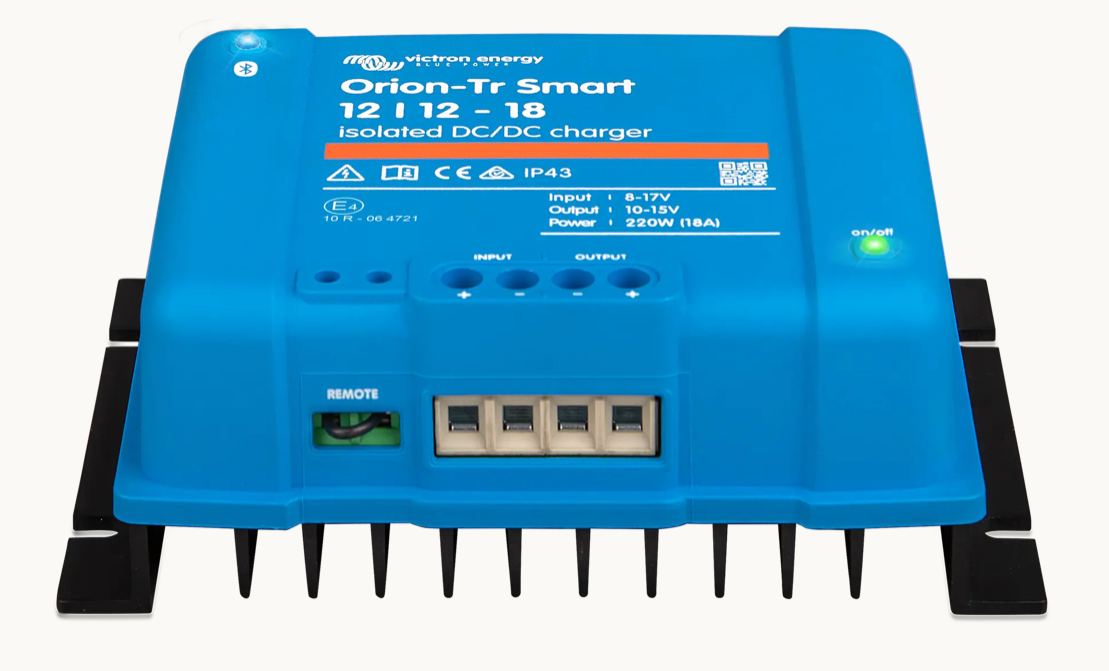 Orion-Tr Smart 12/12-18A - Isolated DC-DC Charger