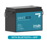 Drift ECO 12V 314Ah Lithium Leisure Battery + Bluetooth