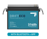 Drift ECO 12V 314Ah Lithium Leisure Battery + Bluetooth