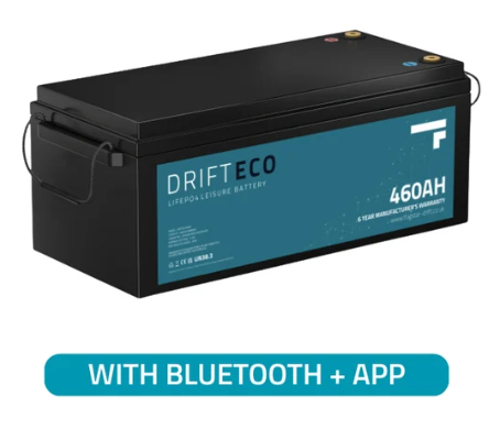 Drift ECO 12V 460Ah Lithium Leisure Battery + Bluetooth