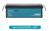 Drift ECO 12V 628Ah Lithium Leisure Battery + Bluetooth