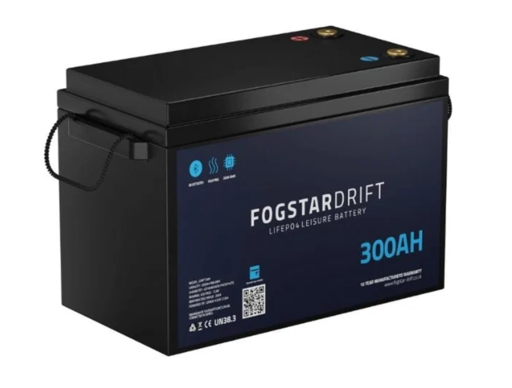 Lithium Leisure Battery - Fogstar Drift 12v 300Ah