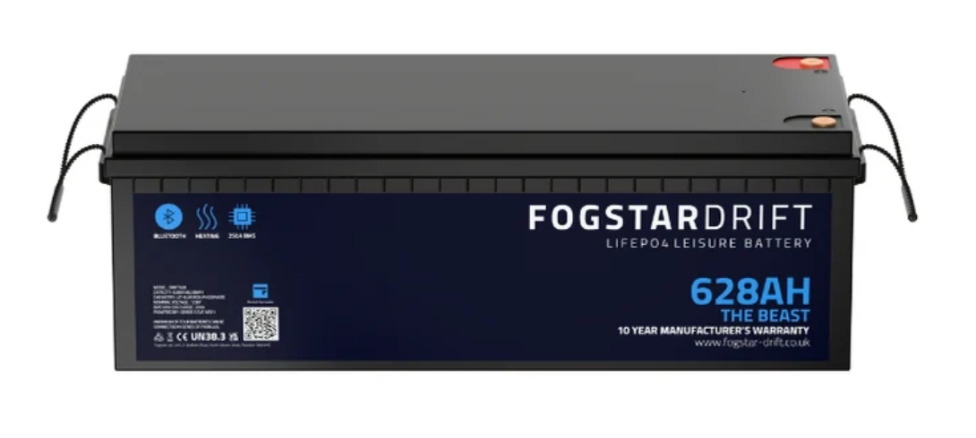 Fogstar Drift 12v 628Ah Lithium Leisure Battery