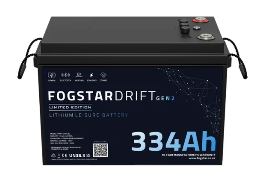 Fogstar Drift 12V 334Ah Lithium Leisure Battery (Gen2)