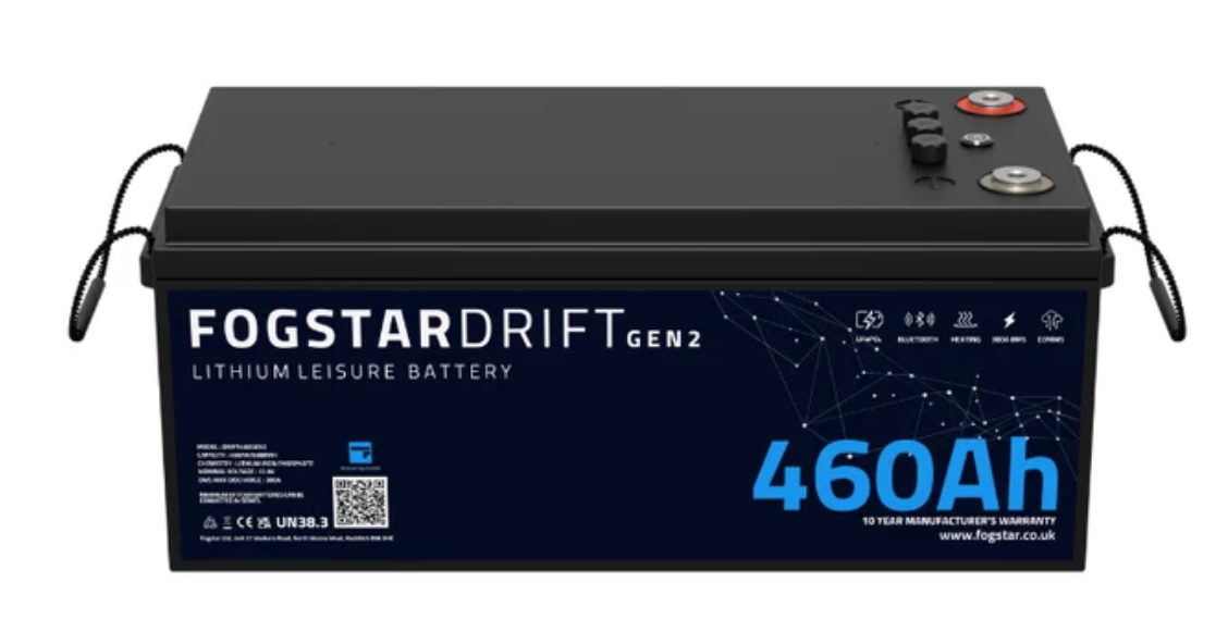 Fogstar Drift 12V 460Ah Lithium Leisure Battery (Gen2)