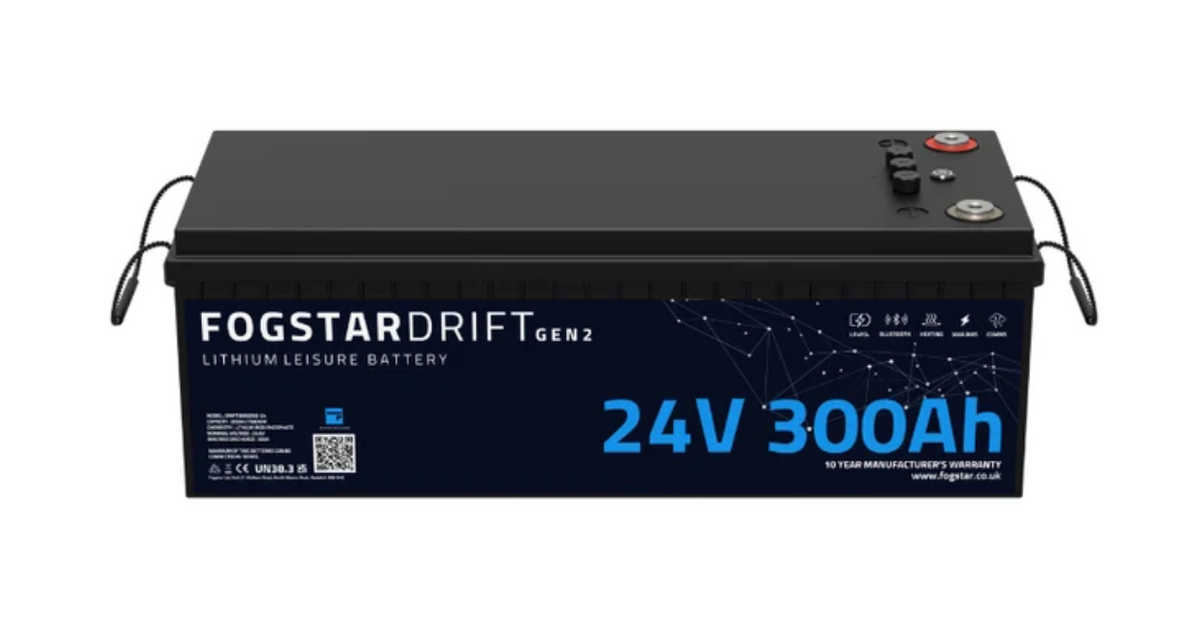 Fogstar Drift 24V 300Ah Lithium Leisure Battery (Gen2)