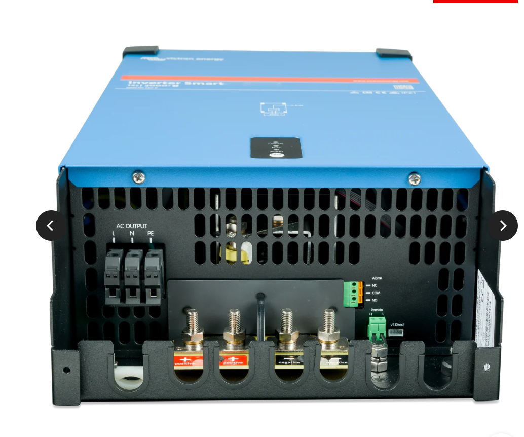 Victron 3000VA Inverter 12V - Smart Pure Sine Wave Inverter