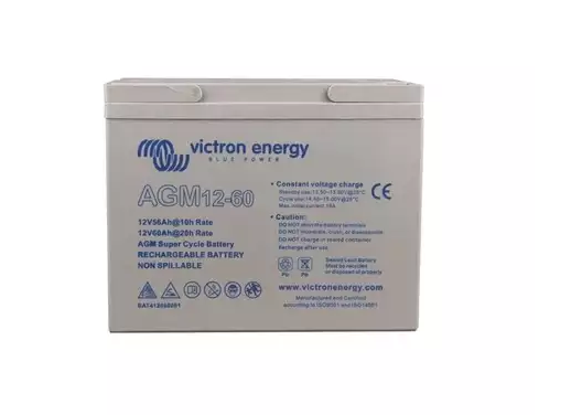 Victron 12V/60Ah AGM Super Cycle Batt. (M6)