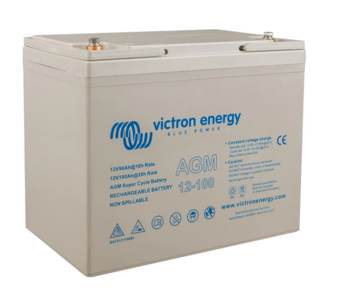 12V/100Ah AGM Super Cycle Batt. (M6)