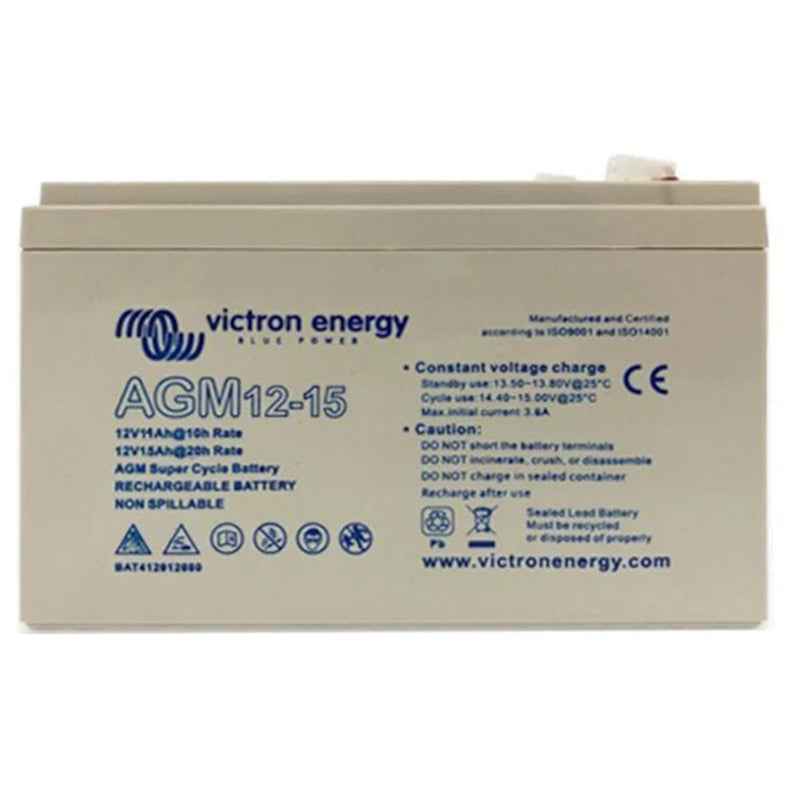 Victron Energy 12V/15Ah AGM Super Cycle Battery