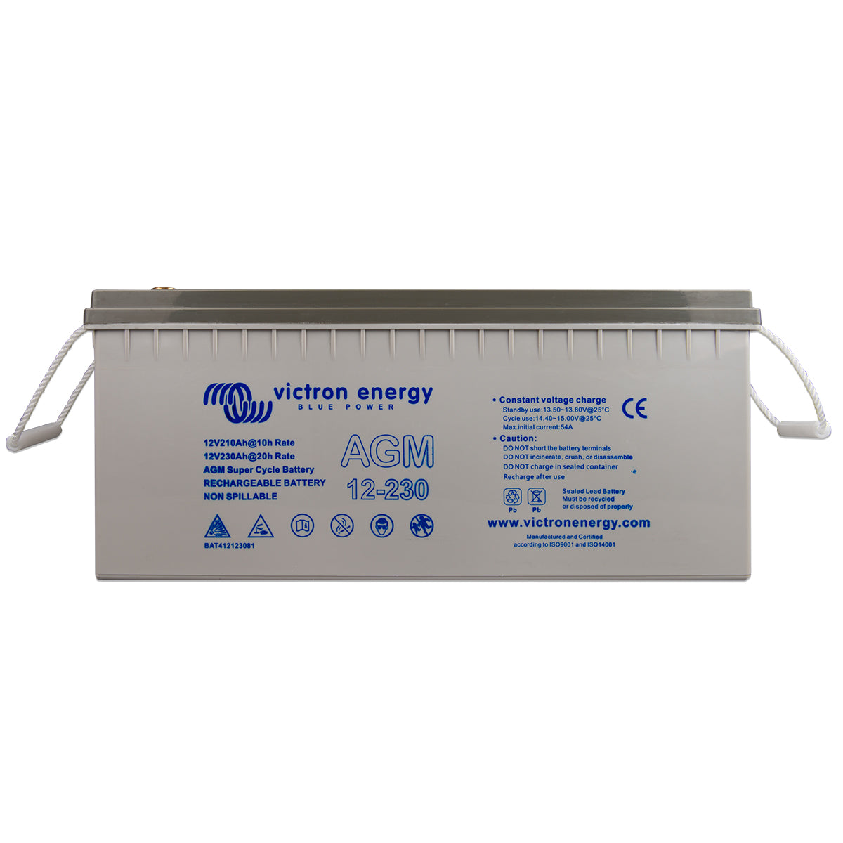 Victron Energy 12V/230Ah AGM Super Cycle Battery